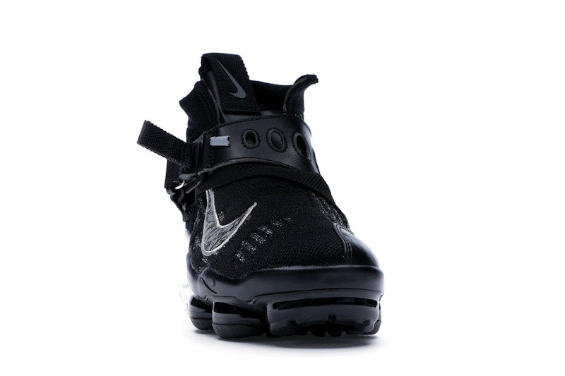 Nike Air VaporMax Premier Flyknit Black Metallic Silver White