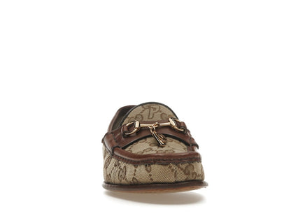 Palace x Gucci GG-P Canvas Horsebit P Charm Beige