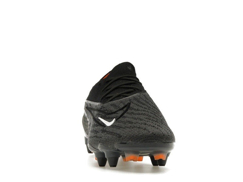 Nike Gripknit Phantom GX Elite SG-Pro Anti-Clog Traction Black Dark Smoke Grey Total Orange