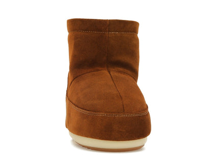 Moon Boot No Lace Suede Boot Tan