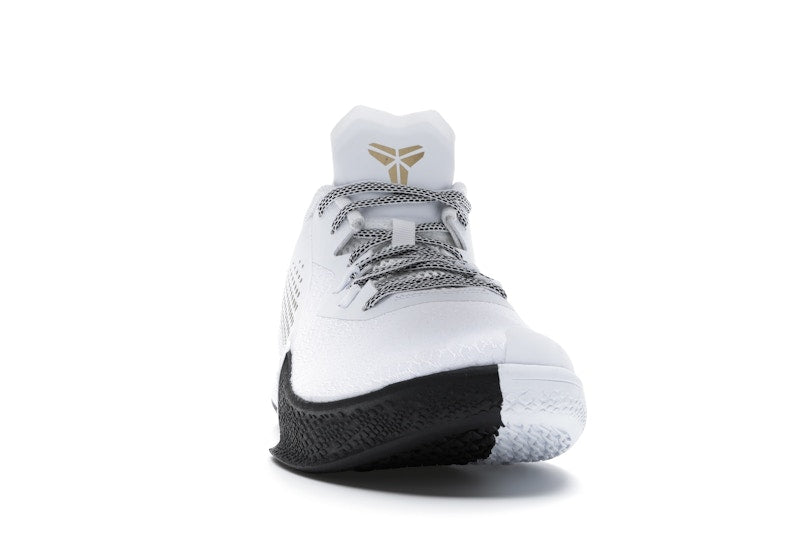 Nike Mamba Fury White Metallic Gold