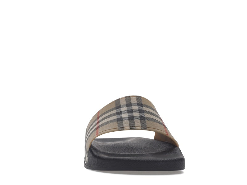 Burberry Vintage Check Slides Archive Beige