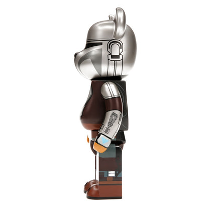 Bearbrick x Star Wars The Mandalorian Beskar Armor 100% & 400% Set