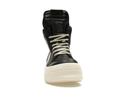 Rick Owens Mega Bumper Geobasket Black Milk