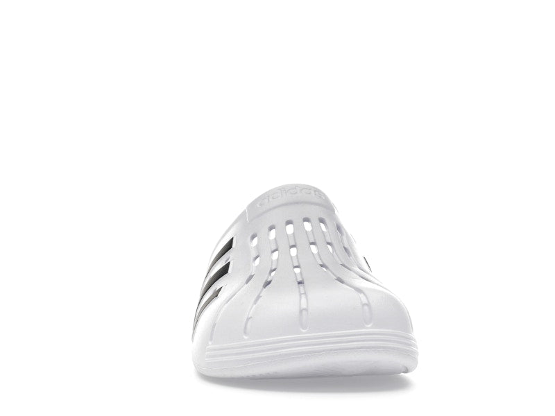 adidas Adilette Clog White Black