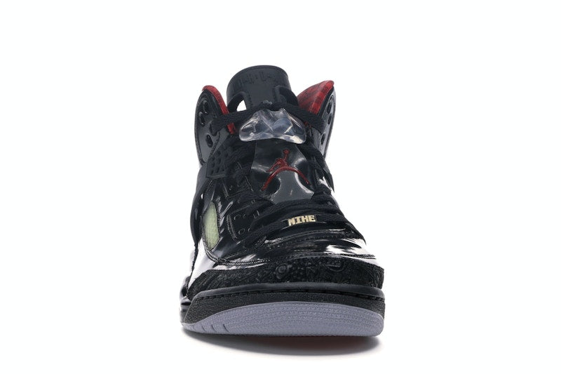 Jordan Spizike Stealth / Black Patent