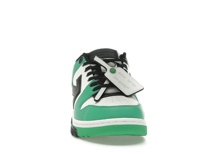 OFF-WHITE Out Of Office "OOO" Low Tops Green Black