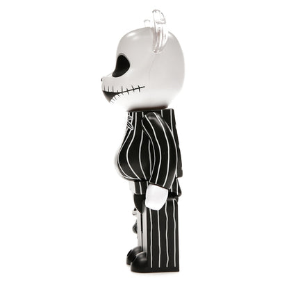 Bearbrick x Disney Tim Burton's The Nightmare Before Christmas Jack Skellington 100% & 400% Set