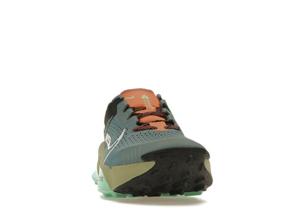 Nike ZoomX Zegama Trail Light Slate Grey Glow Green Bone Black