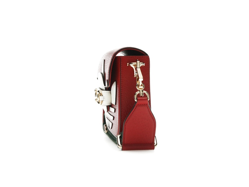 Gucci x adidas Horsebit 1955 Shoulder Bag Red