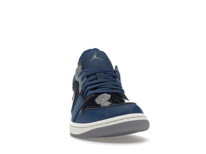 Jordan 1 Low SE Craft Obsidian French Blue Ashen Slate White