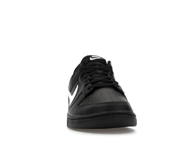 Nike Dunk Low Black White Swoosh
