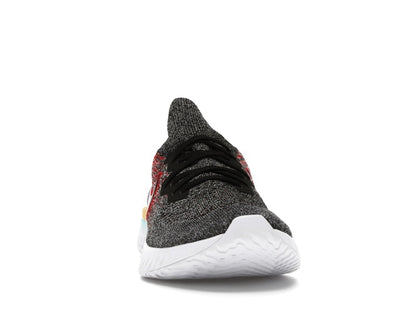 Nike Epic React Flyknit 2 Black Hyper Jade University Red