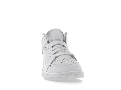Jordan 1 Mid Triple White (2021) (PS)
