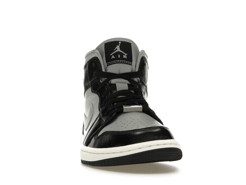 Jordan 1 Mid SE Black Metallic Silver (Women's)
