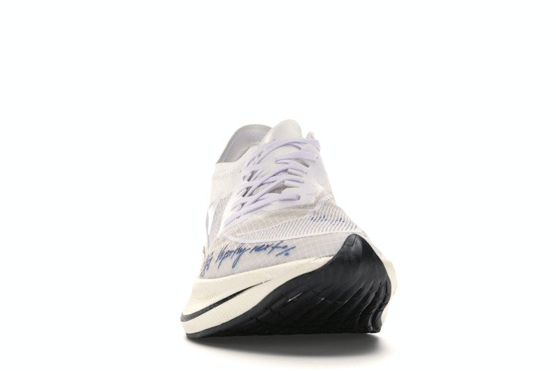 Nike ZoomX Vaporfly Next% Blue Ribbon Sports White