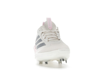 adidas Adizero Instinct+ 2.0 Chalk White Silver Metallic Clear Pink (Women's)