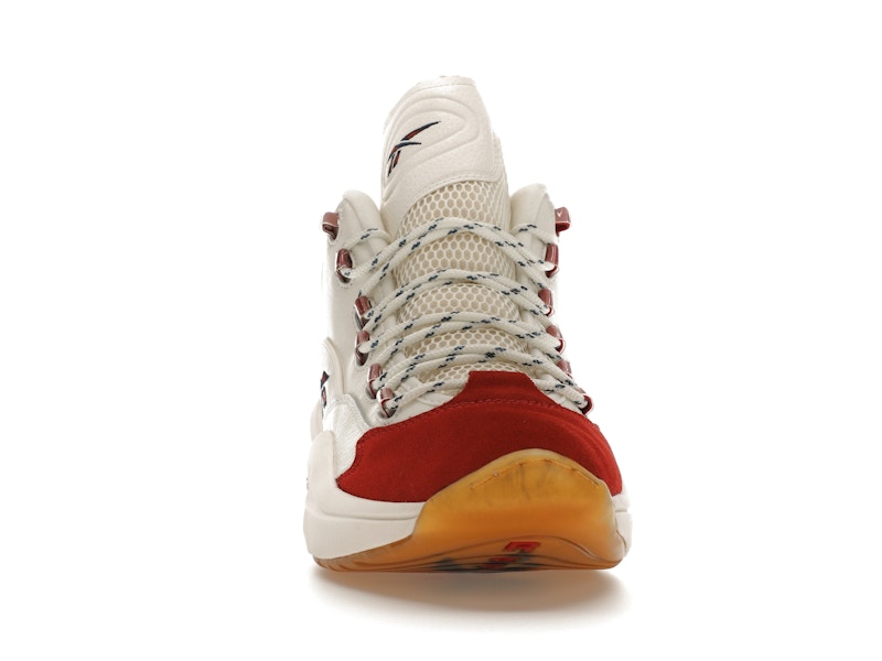 Reebok Question Mid Vintage Red Toe