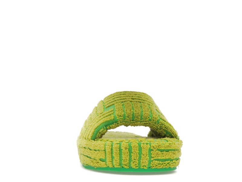 Bottega Veneta Resort Geometric Sandal Parakeet Kiwi