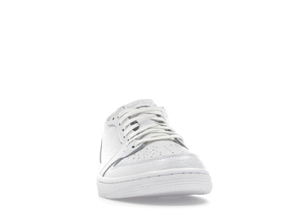 Jordan 1 Retro Low Swooshless Triple White (2025)