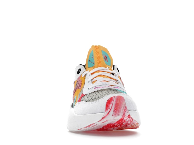 Jordan Delta 3 Nitro Low Luka Doncic White Black Dynamic Turquoise