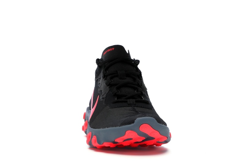 Nike React Element 55 Black Solar Red