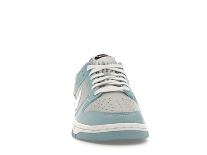Nike Dunk Low Retro Fleece Swoosh Worn Blue