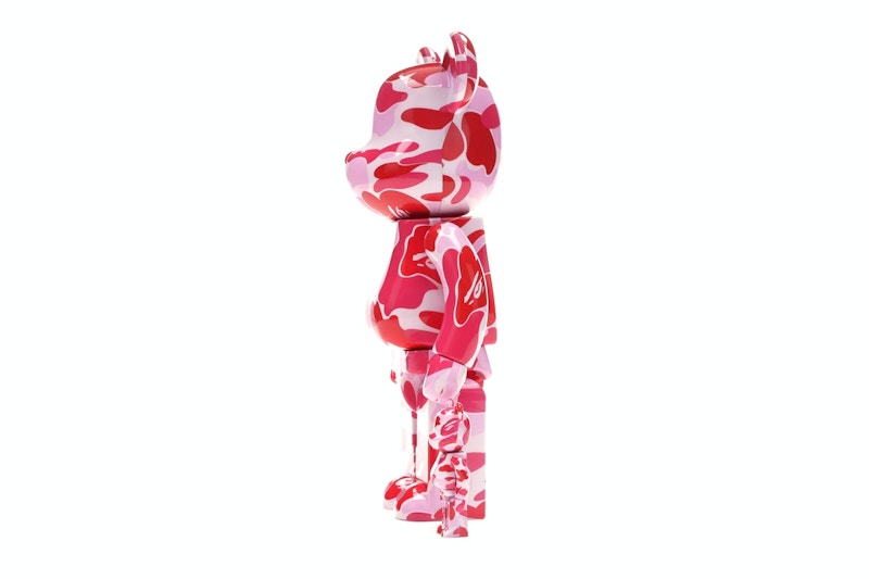 Bearbrick A Bathing Ape ABC Camo 100% & 400% Set Pink