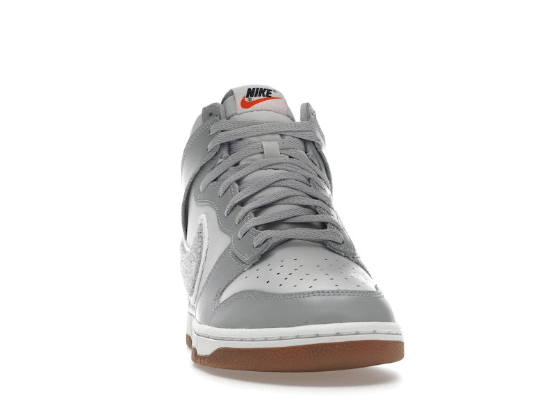 Nike Dunk High University Chenille Swoosh Light Smoke Grey