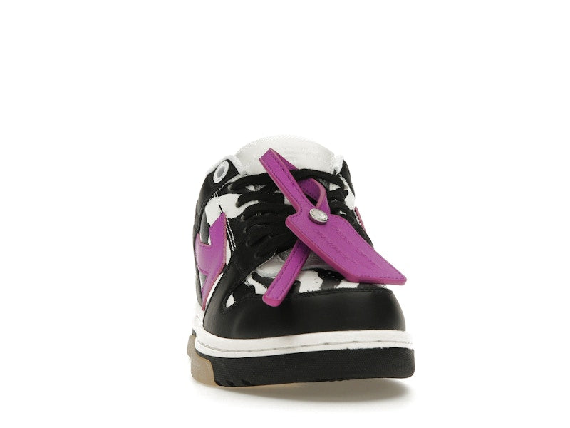 OFF-WHITE Out Of Office OOO Low Tops Zebra Pink (Women's)