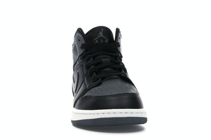 Jordan 1 Mid Black Dark Grey (GS)