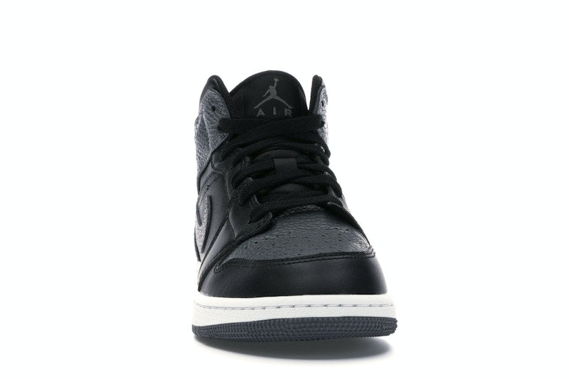 Jordan 1 Mid Black Dark Grey (GS)