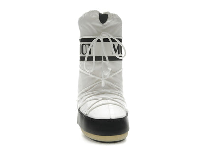 Moon Boot Icon Nylon Boot Black White