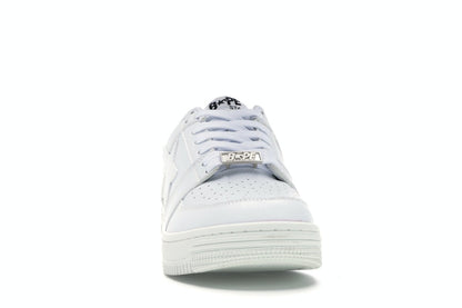 BAPE STA Low White