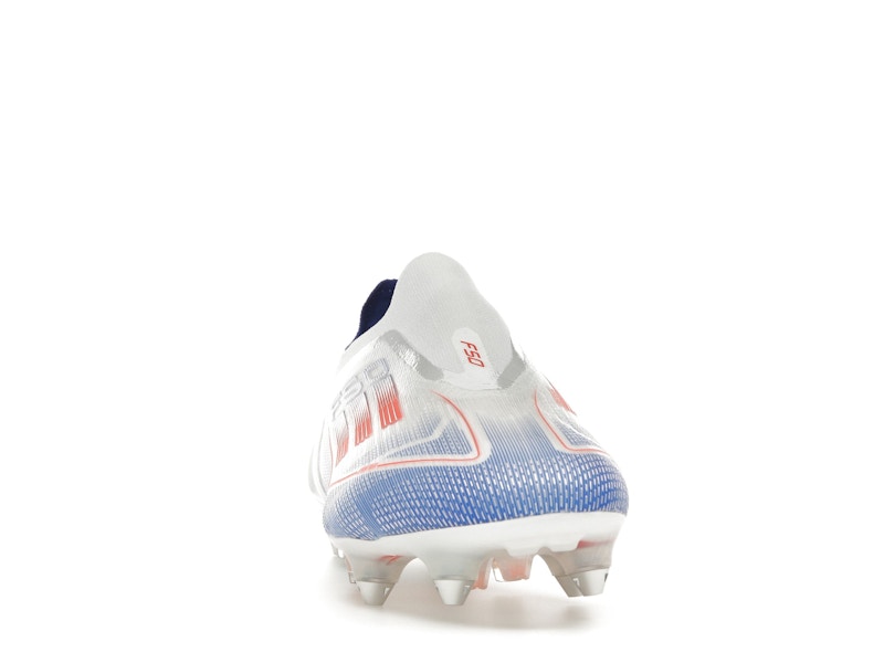 adidas F50 Elite Laceless SG Cloud White Solar Red Lucid Blue