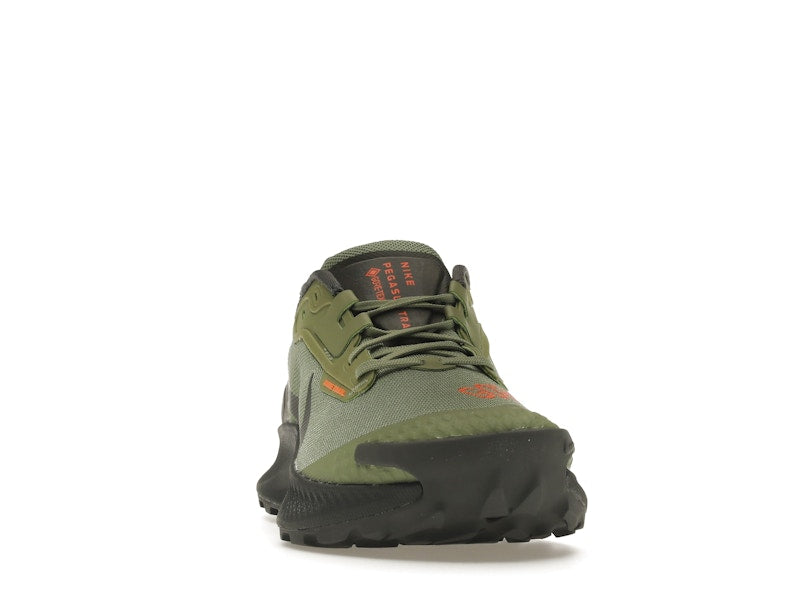 Nike Pegasus Trail 3 Gore-Tex Oil Green Iron Grey Total Orange