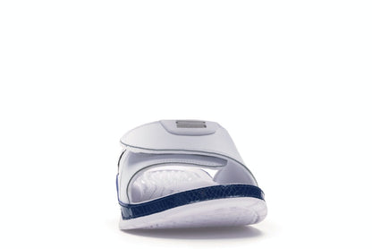 Jordan Hydro 11 Slide White Navy