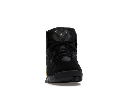 Jordan True Flight Black Metallic Gold White (GS)