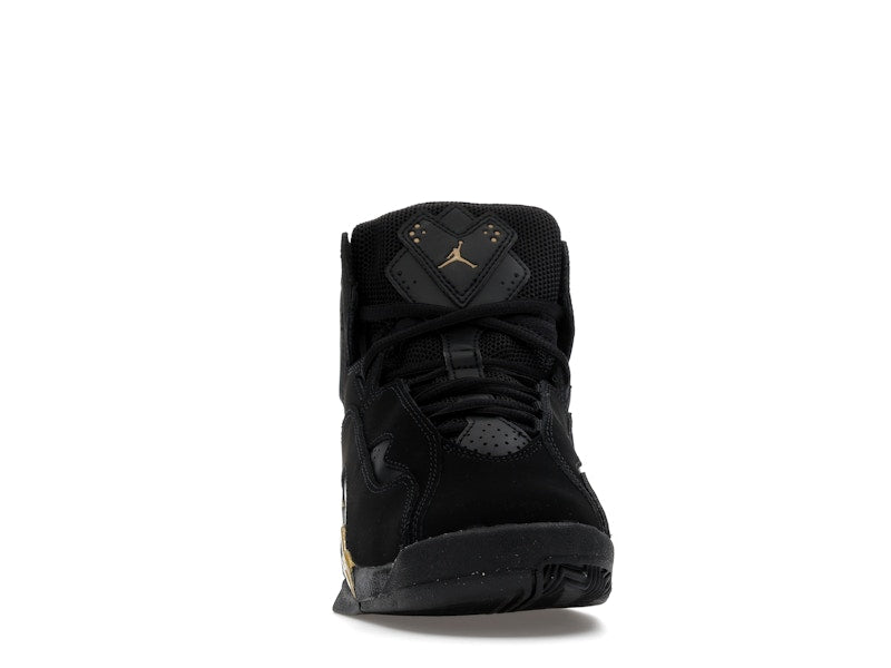 Jordan True Flight Black Metallic Gold White (GS)