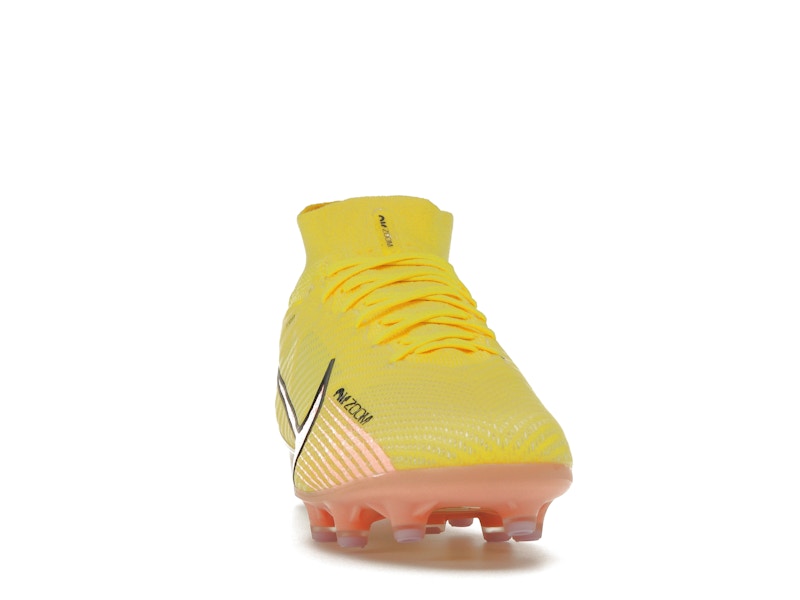 Nike Zoom Mercurial Superfly 9 Elite AG-Pro Yellow Strike Sunset Glow
