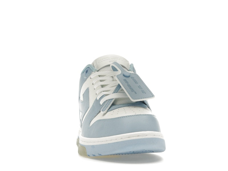 Off-White Out Of Office Calf Leather White Baby Blue