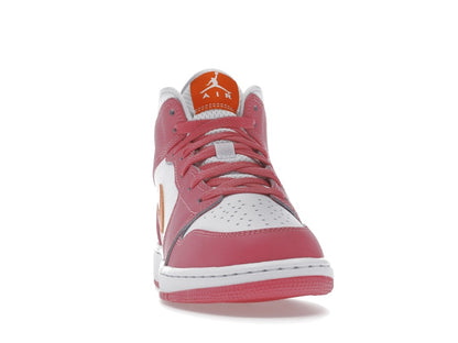 Jordan 1 Mid Pinksicle Safety Orange (GS)