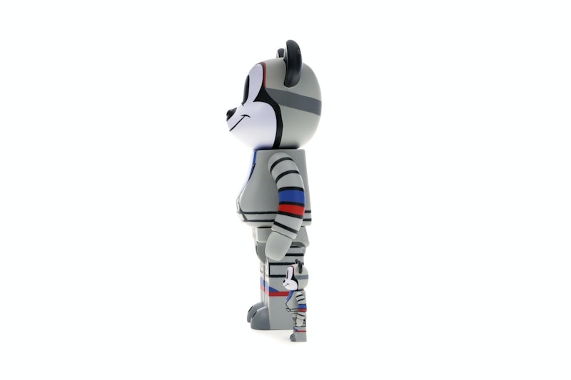 Bearbrick x Billionaire Boys Club x Mickey Mouse Astronaut 100% & 400% Set Multicolor
