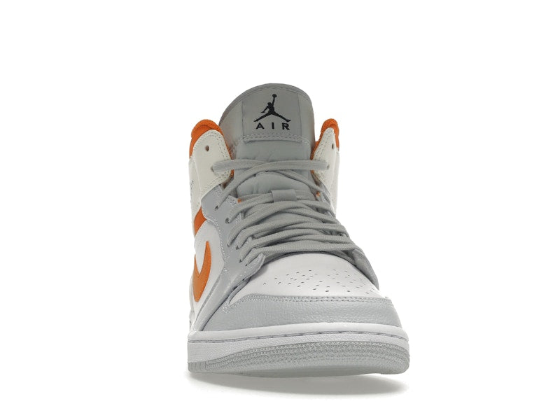 Jordan 1 Mid Starfish Pure Platinum