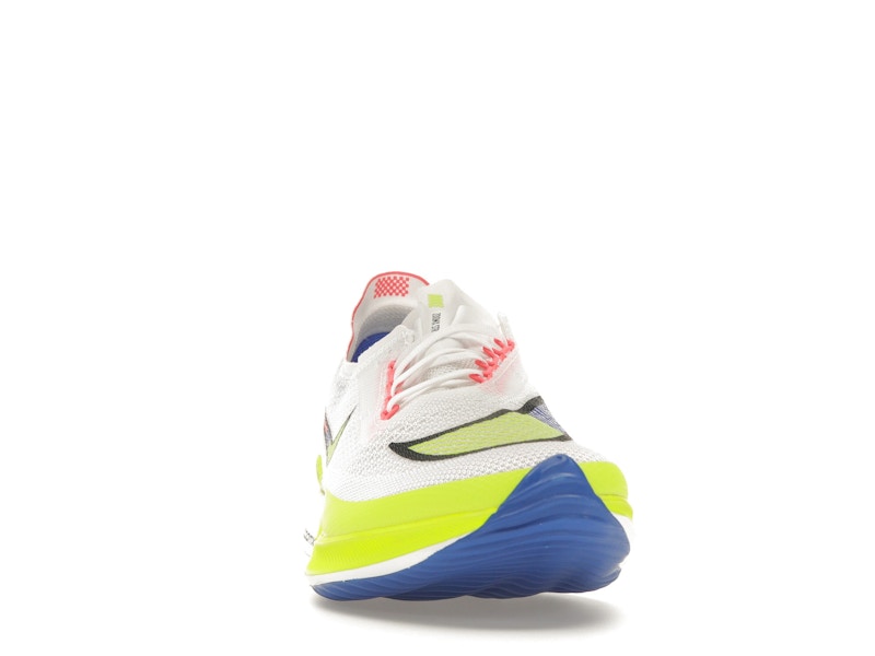Nike ZoomX Streakfly Premium White Volt Racer Blue