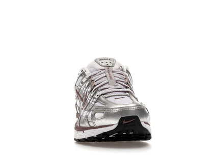 Nike P-6000 White Metallic Silver Tattoo (Women's)