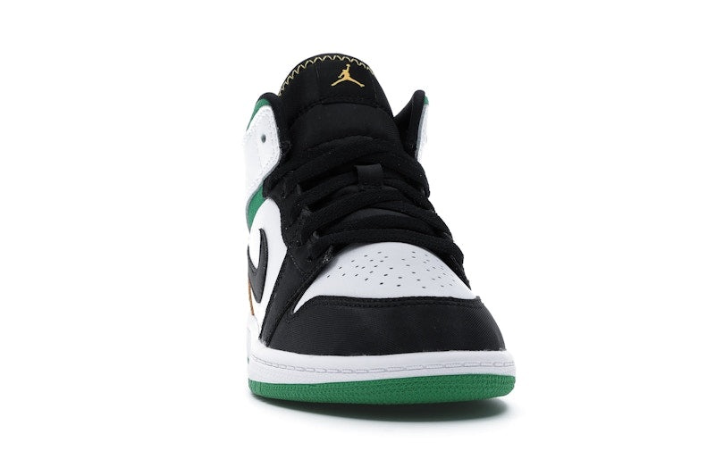 Jordan 1 Mid SE White Laser Orange Lucky Green (PS)