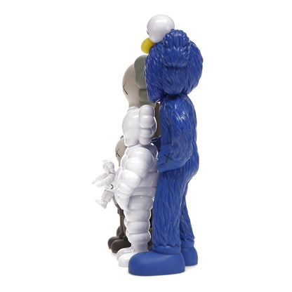 KAWS Family Vinyl Figures Brown/Blue/White