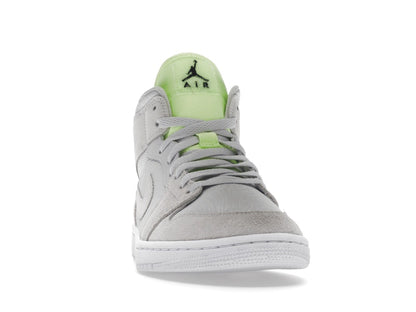 Jordan 1 Mid Vast Grey Ghost Green (Women's)