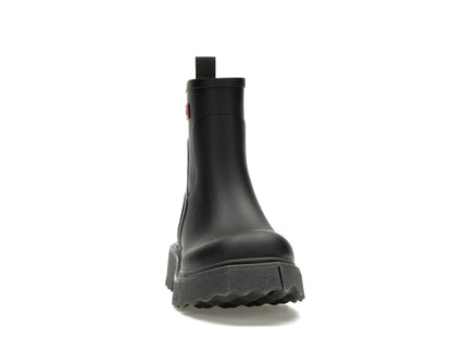 OFF-WHITE Rubber Rain Boot Black